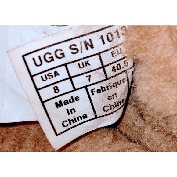 Ugg Australia Men Brown Leather Slip-On Loafer - Picture 5 of 7